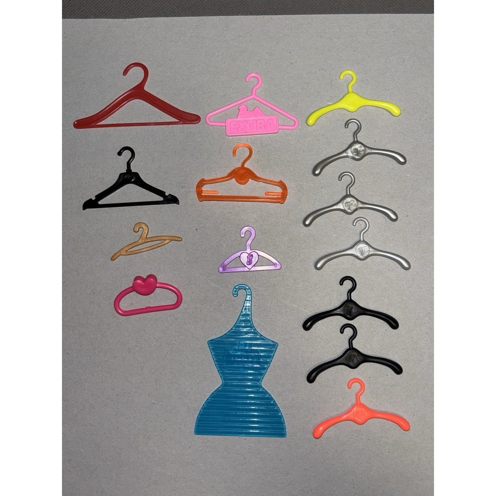 Barbie Hangers Lot Vintage Barbie Dreamhouse Hangers